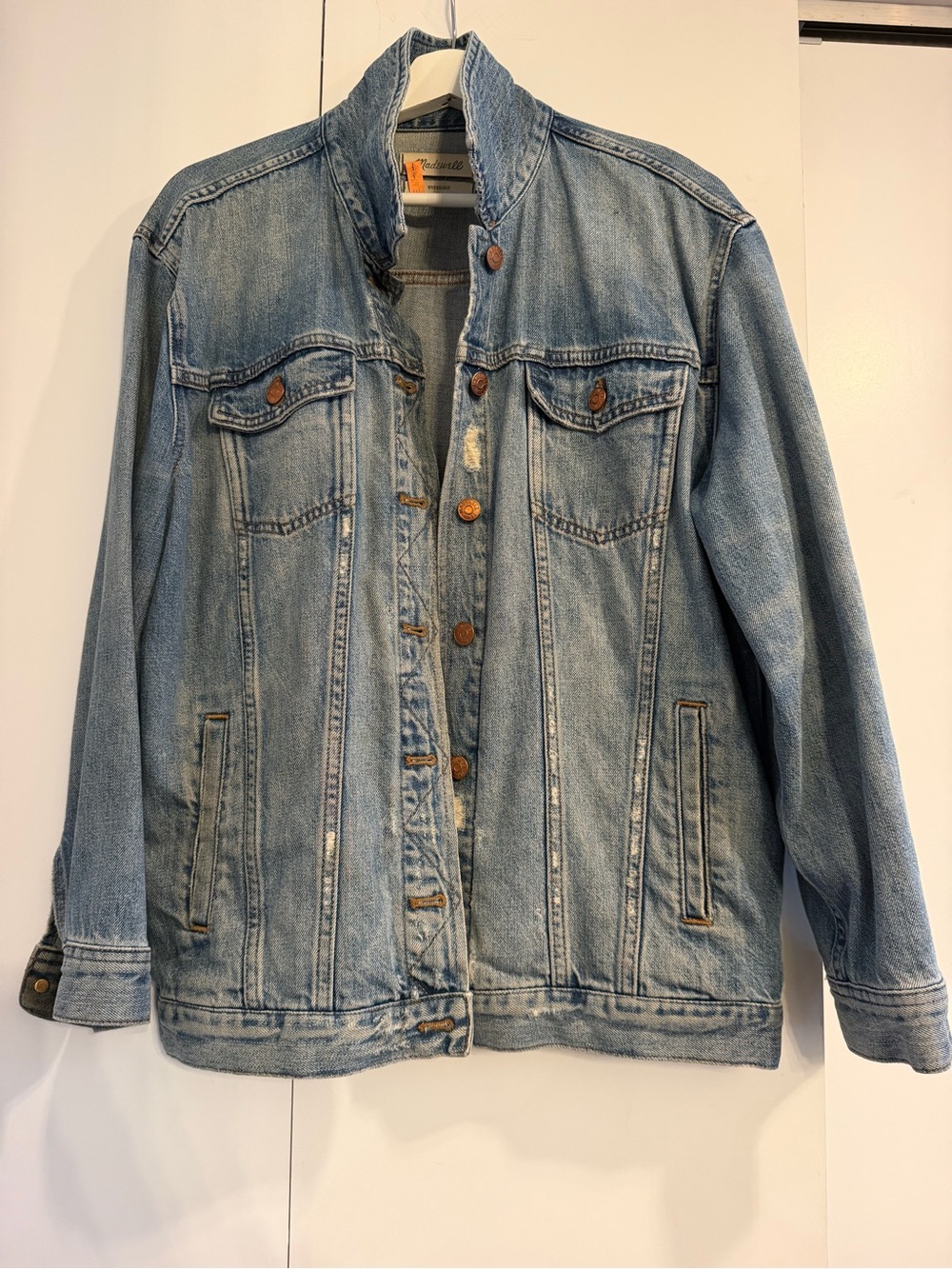 Vintage style Madewell Light Blue Denim Jacket - Unbranded